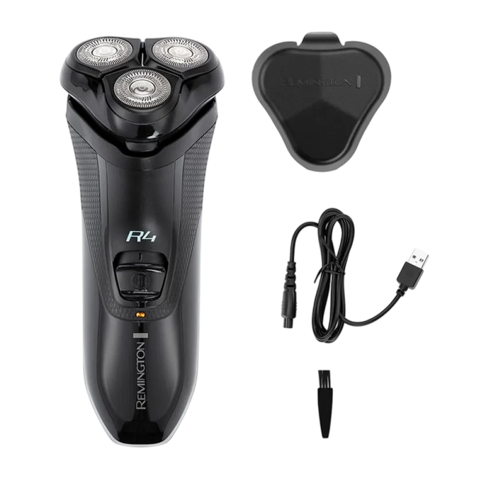 Aparat de ras electric Remington R3600, Negru