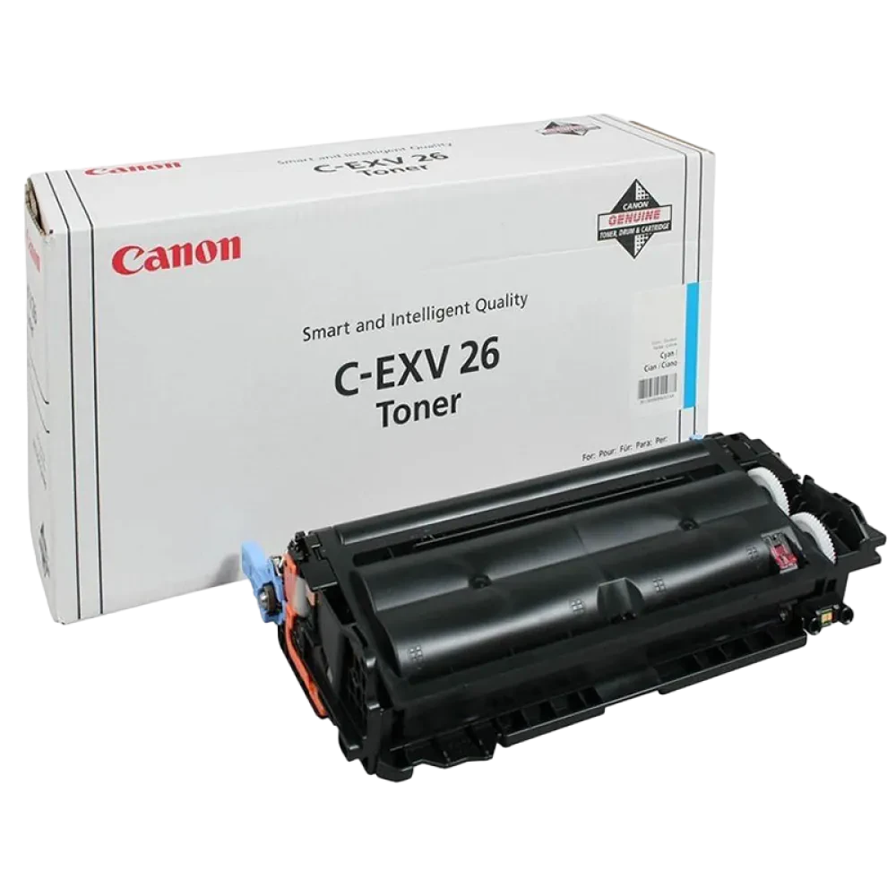 Cartuș pentru imprimantă Canon C-EXV26, 1,09kg, Cyan
