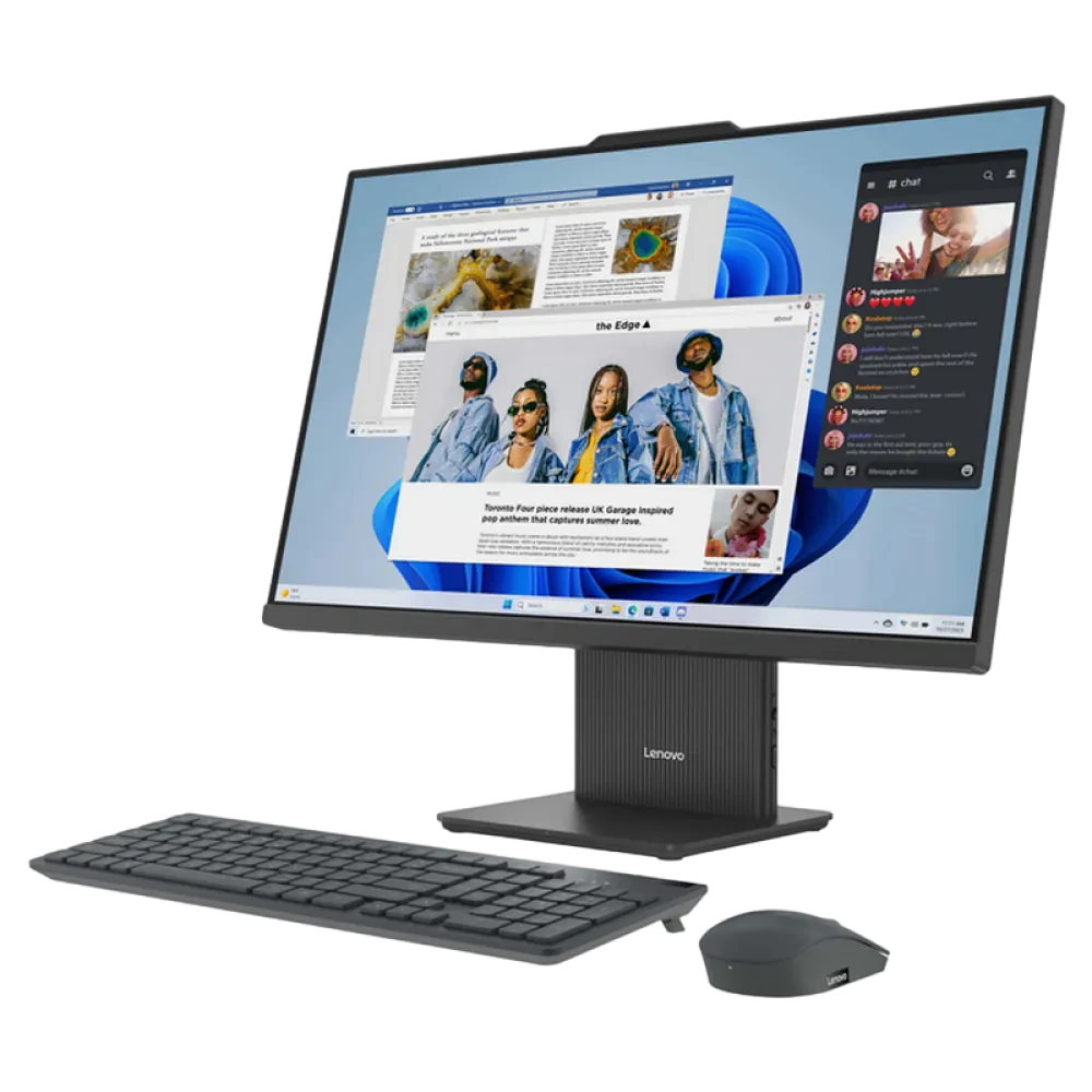 Computer All-in-One Lenovo IdeaCentre AIO 27IRH9, 27", Intel Core i7-13620H, 16GB/1024GB, Fără SO, Luna Grey