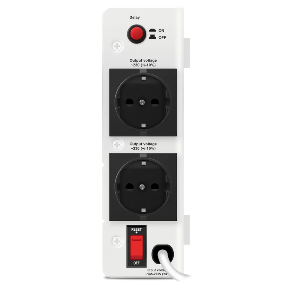 Стабилизатор напряжения SVEN SLIM AVR-2000 LCD, 2000VA