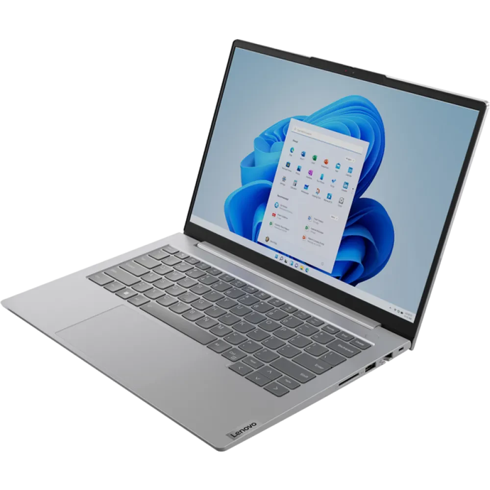 Ноутбук для бизнеса 14" Lenovo ThinkBook 14 G7 IML, Arctic Grey, Intel Core Ultra 7 155H, 16Гб/1024Гб, Без ОС
