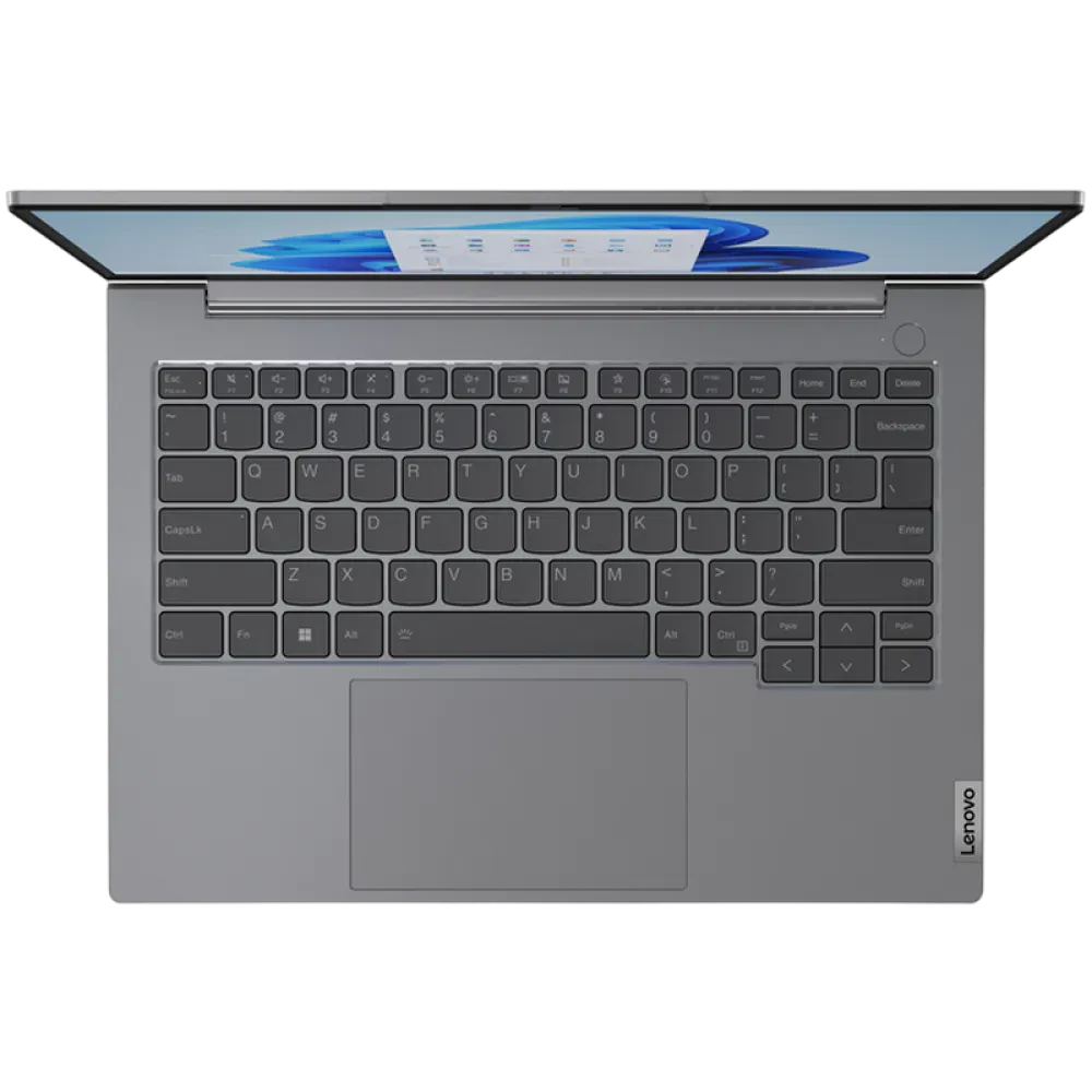 Ноутбук для бизнеса 14" Lenovo ThinkBook 14 G7 IML, Arctic Grey, Intel Core Ultra 7 155H, 16Гб/1024Гб, Без ОС