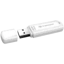 Memorie USB Transcend JetFlash 730, 128GB, Alb