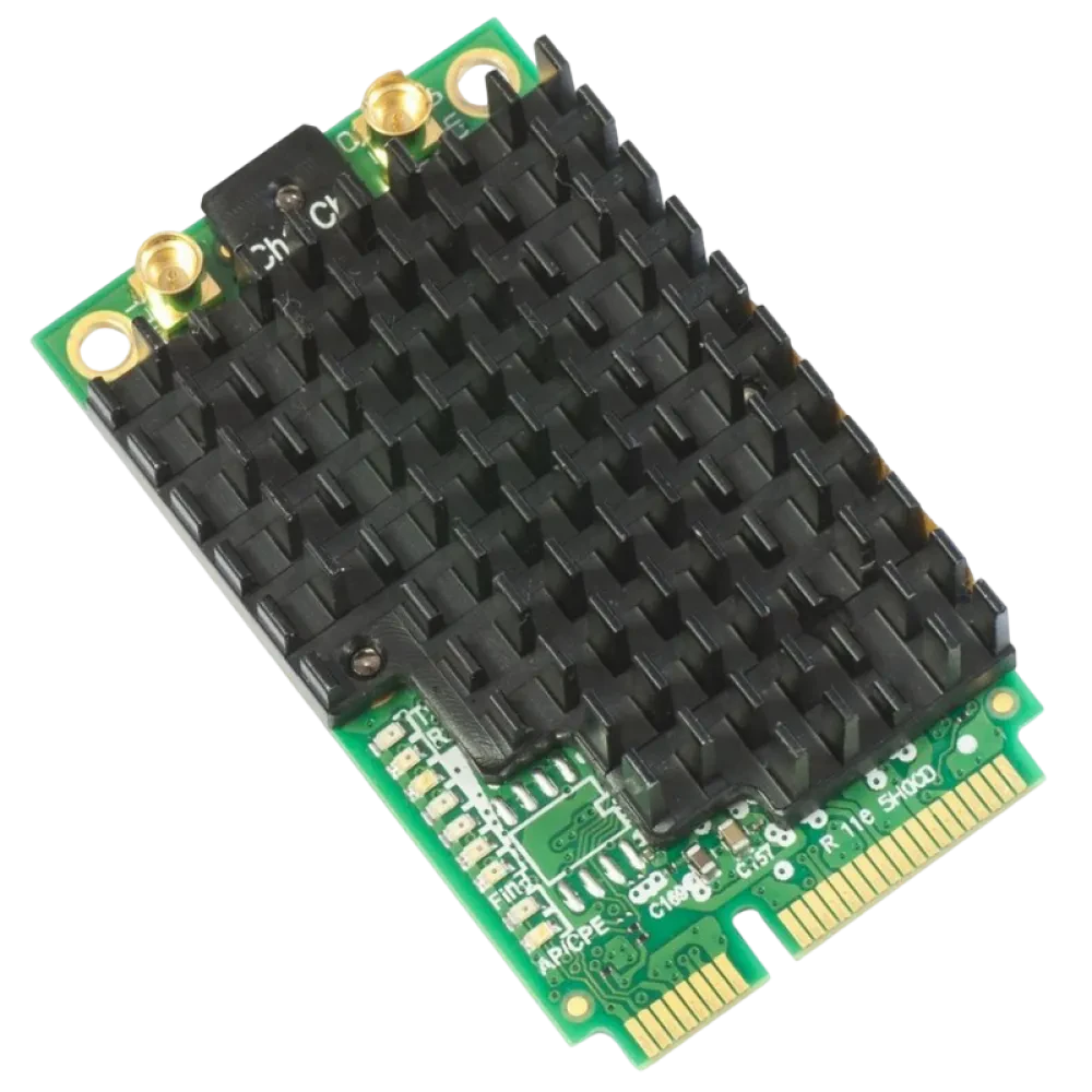 Wi-Fi adapter MikroTik R11e-5HacD, Negru