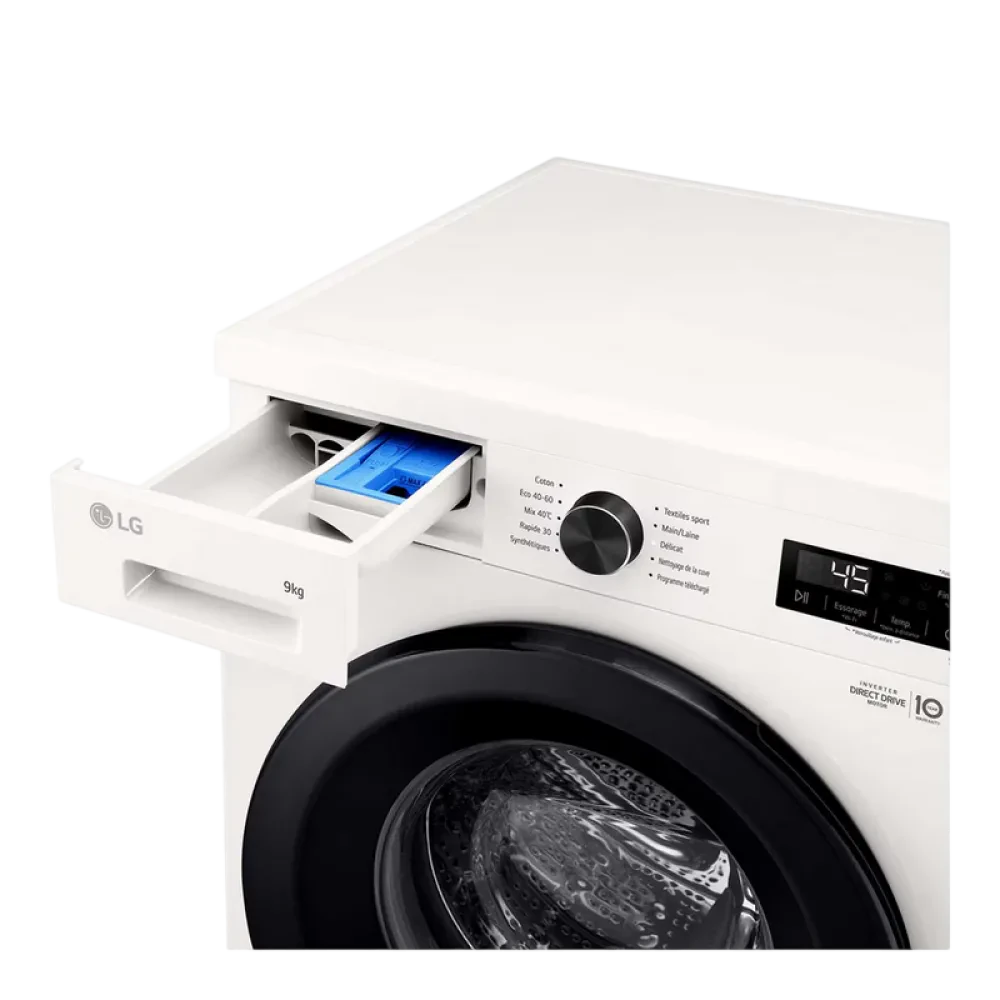 Стиральная машина LG F94B15WH, 9кг, Белый