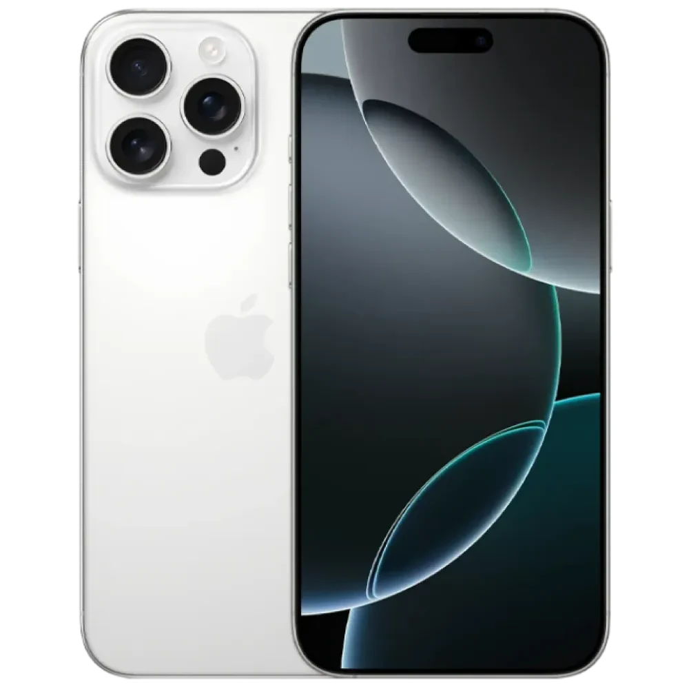 Smartphone Apple iPhone 16 Pro Max, 256GB, White Titanium
