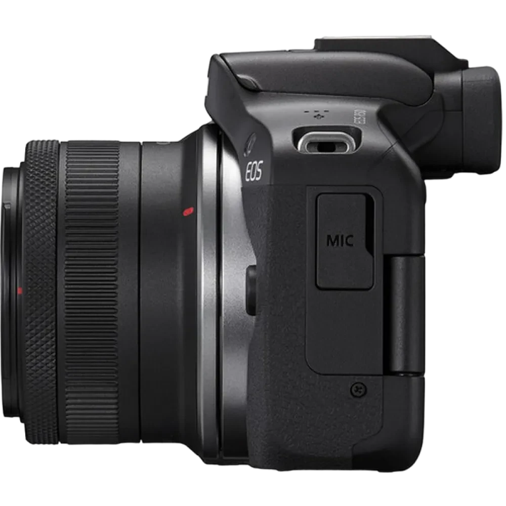 Aparat Foto Mirrorless Canon n EOS R50 Black & RF-S 18-45mm f/4.5-6.3 IS STM & RF-S 55-210mm f/5-7.1 IS STM KIT