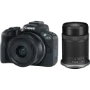 Aparat Foto Mirrorless Canon n EOS R50 Black & RF-S 18-45mm f/4.5-6.3 IS STM & RF-S 55-210mm f/5-7.1 IS STM KIT