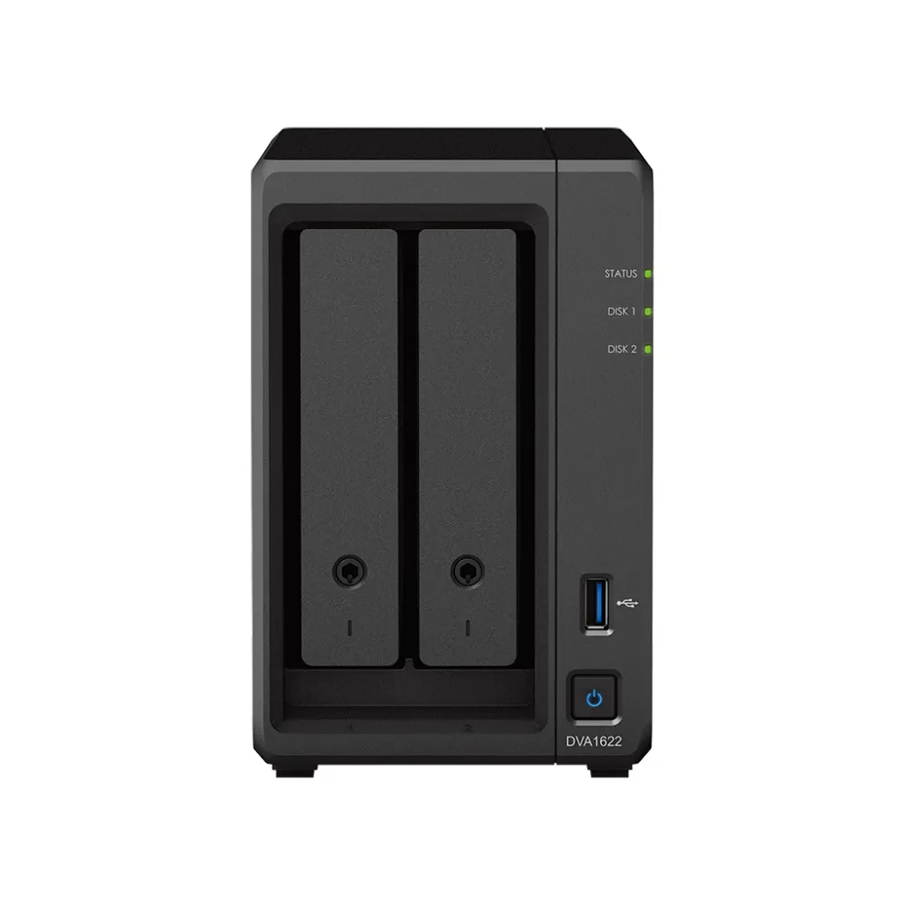 Stocare atașată la rețea SYNOLOGY DVA1622, Negru