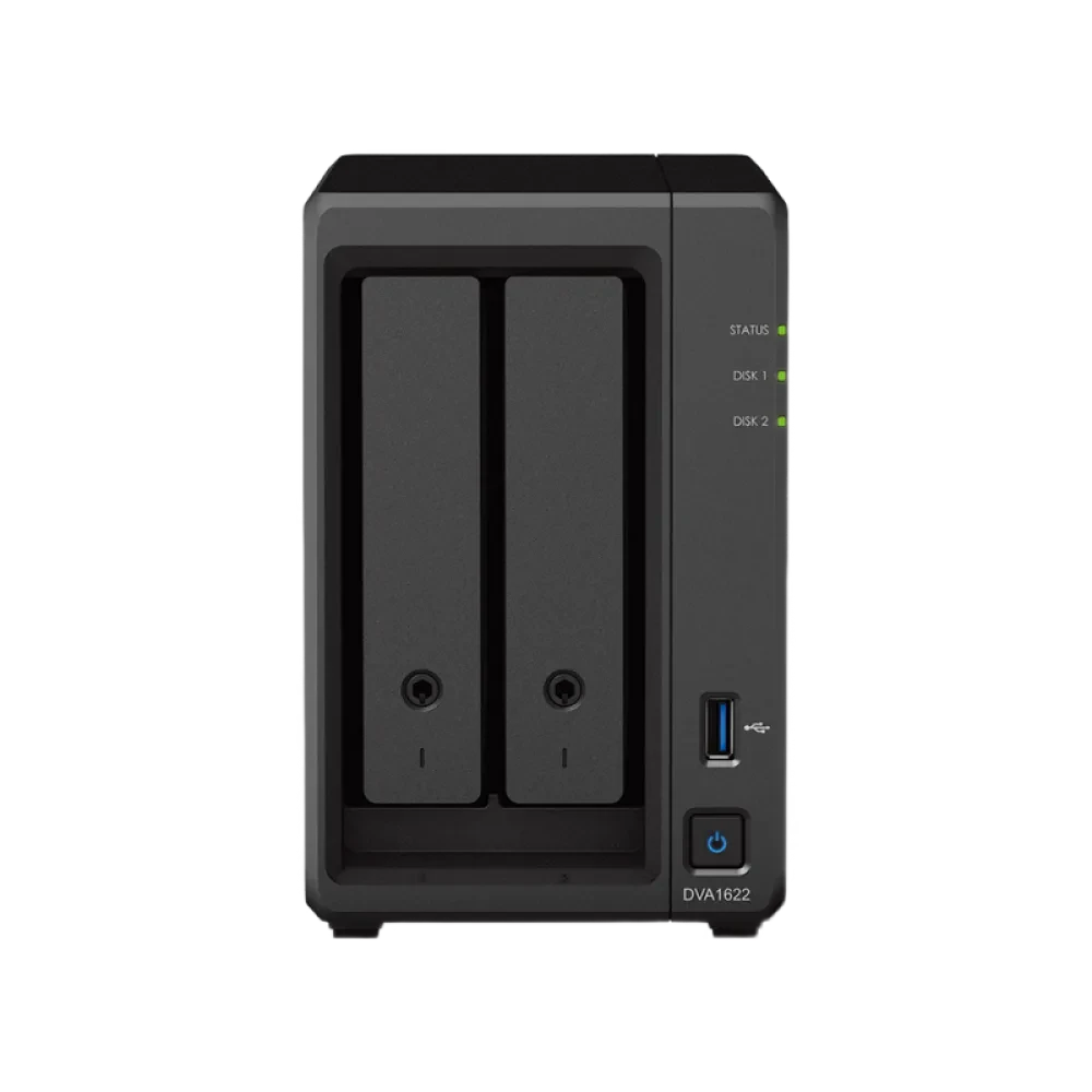 Stocare atașată la rețea SYNOLOGY DVA1622, Negru