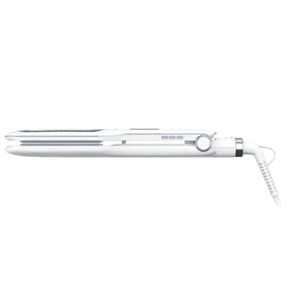 Placă de îndreptat părul Rowenta Wet & Dry Pro SF5010F0, Alb