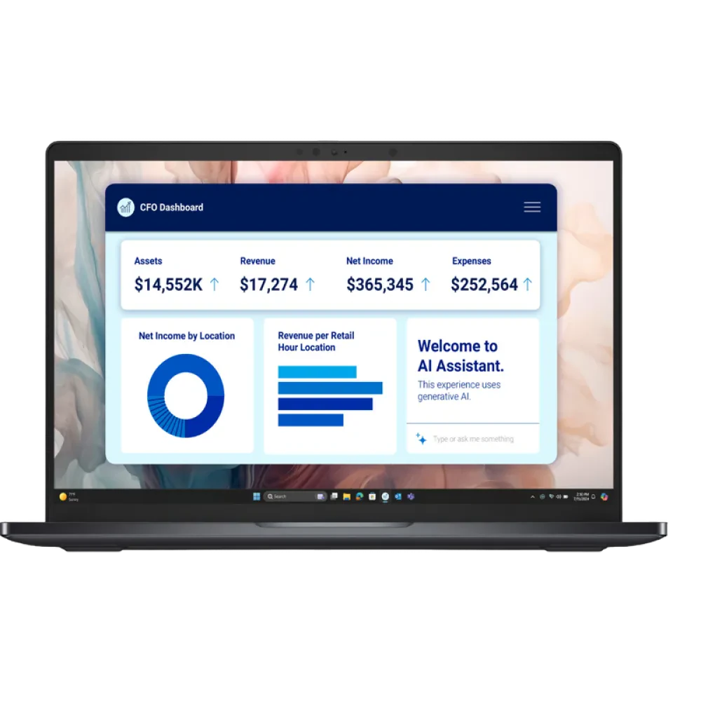 Ноутбук для бизнеса 14" DELL Pro 14 Premium PA14250, Magnesium, Intel Core Ultra 7 266V, 16Гб/1024Гб, Windows 11 Pro