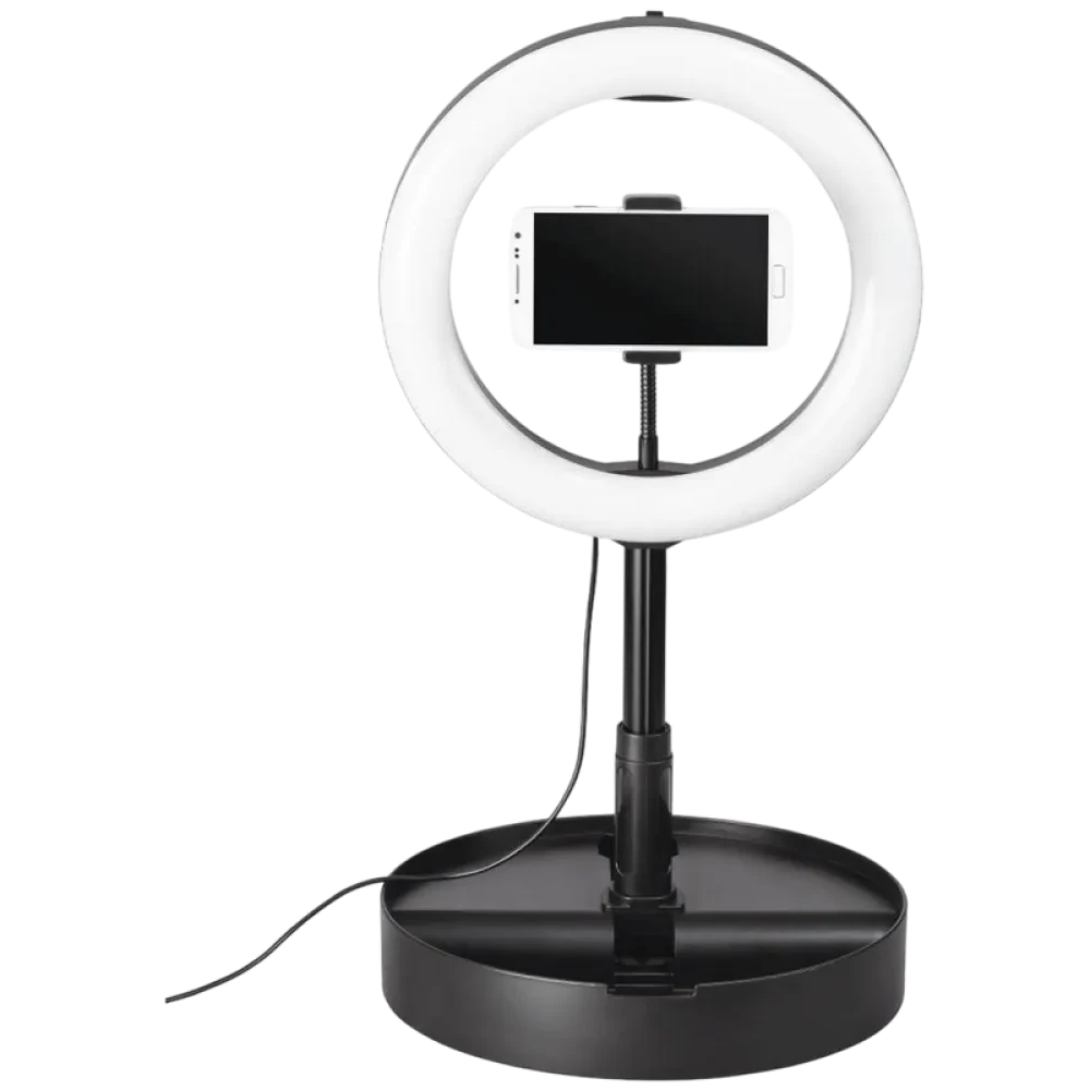 Lampă circulară HAMA SpotLight Smart 102 II, Negru