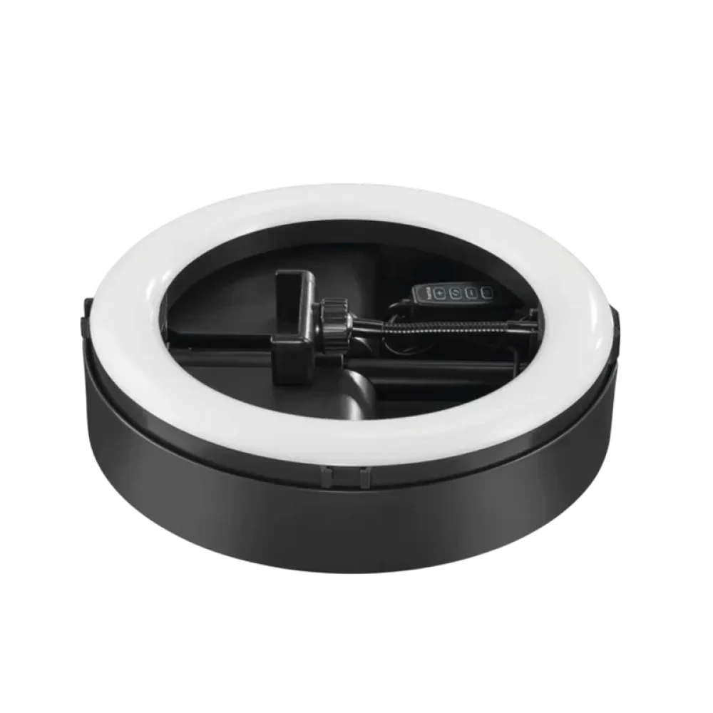 Lampă circulară HAMA SpotLight Smart 102 II, Negru