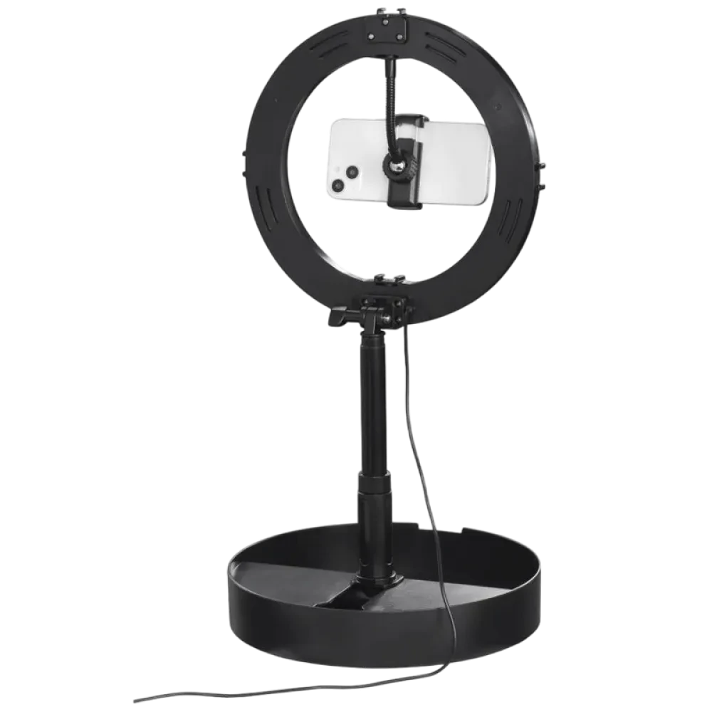 Lampă circulară HAMA SpotLight Smart 102 II, Negru