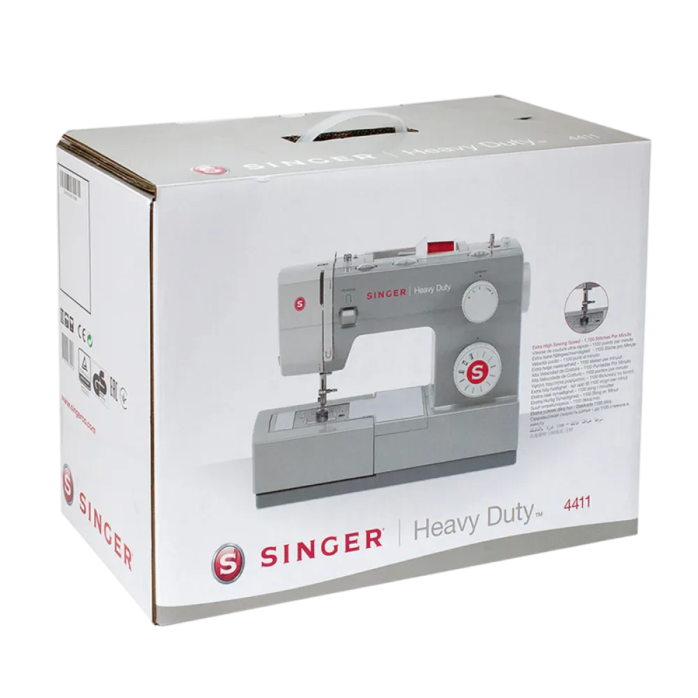 Mașină de cusut Singer Heavy Duty 4411, Argintiu