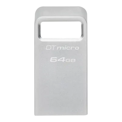 Memorie USB Kingston DataTraveler Micro, 64GB, Argintiu