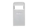 Memorie USB Kingston DataTraveler Micro, 64GB, Argintiu