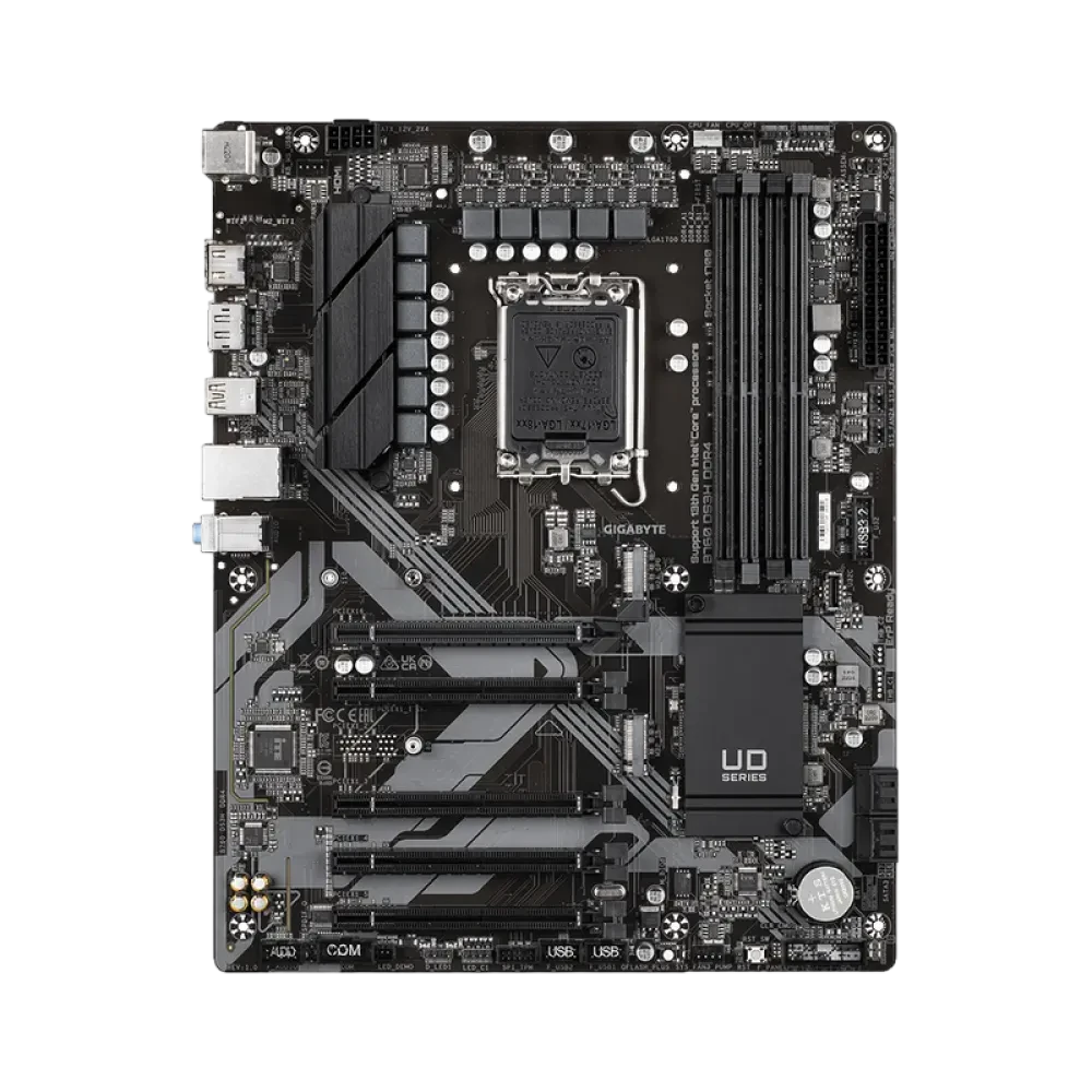 Материнская плата Gigabyte B760 DS3H DDR4, LGA1700, Intel B760, ATX