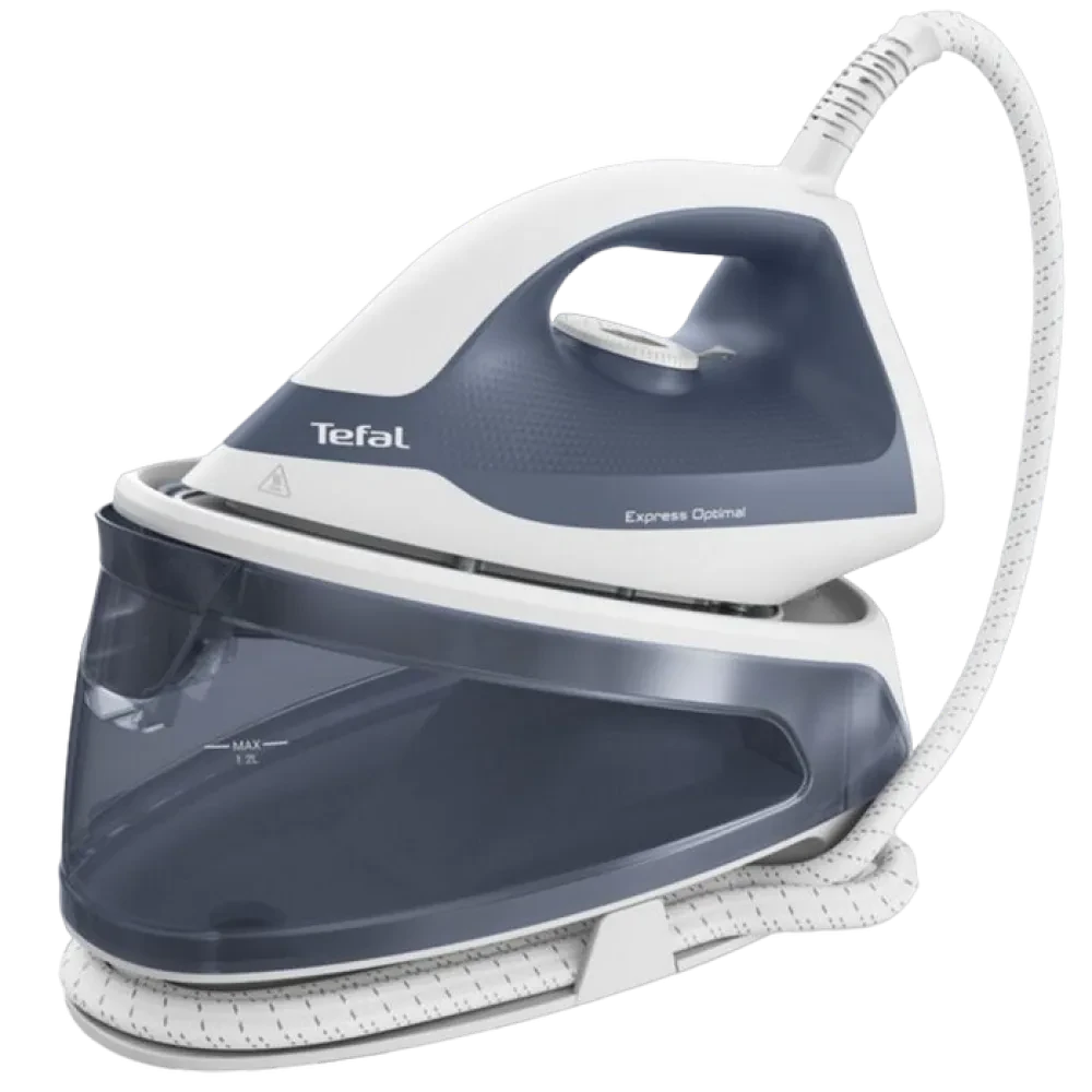 Утюг с парогенератором Tefal SV4110E0, 2200Вт, Синий | Белый