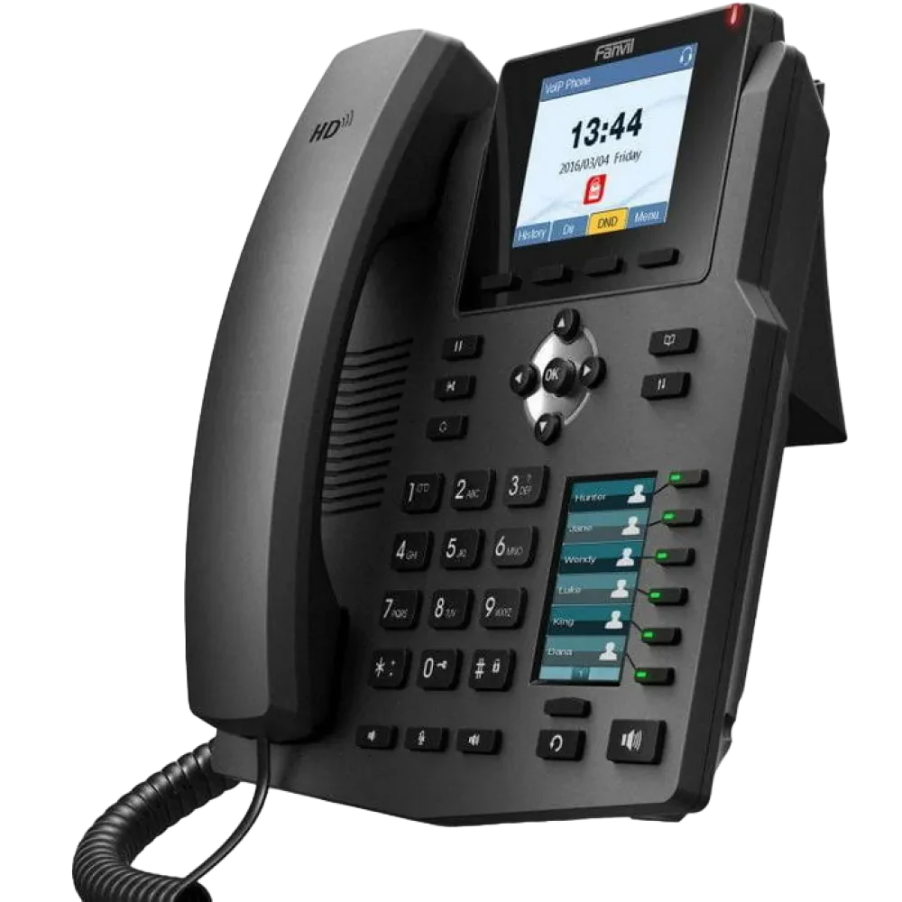 Telefon IP Fanvil X4, Negru