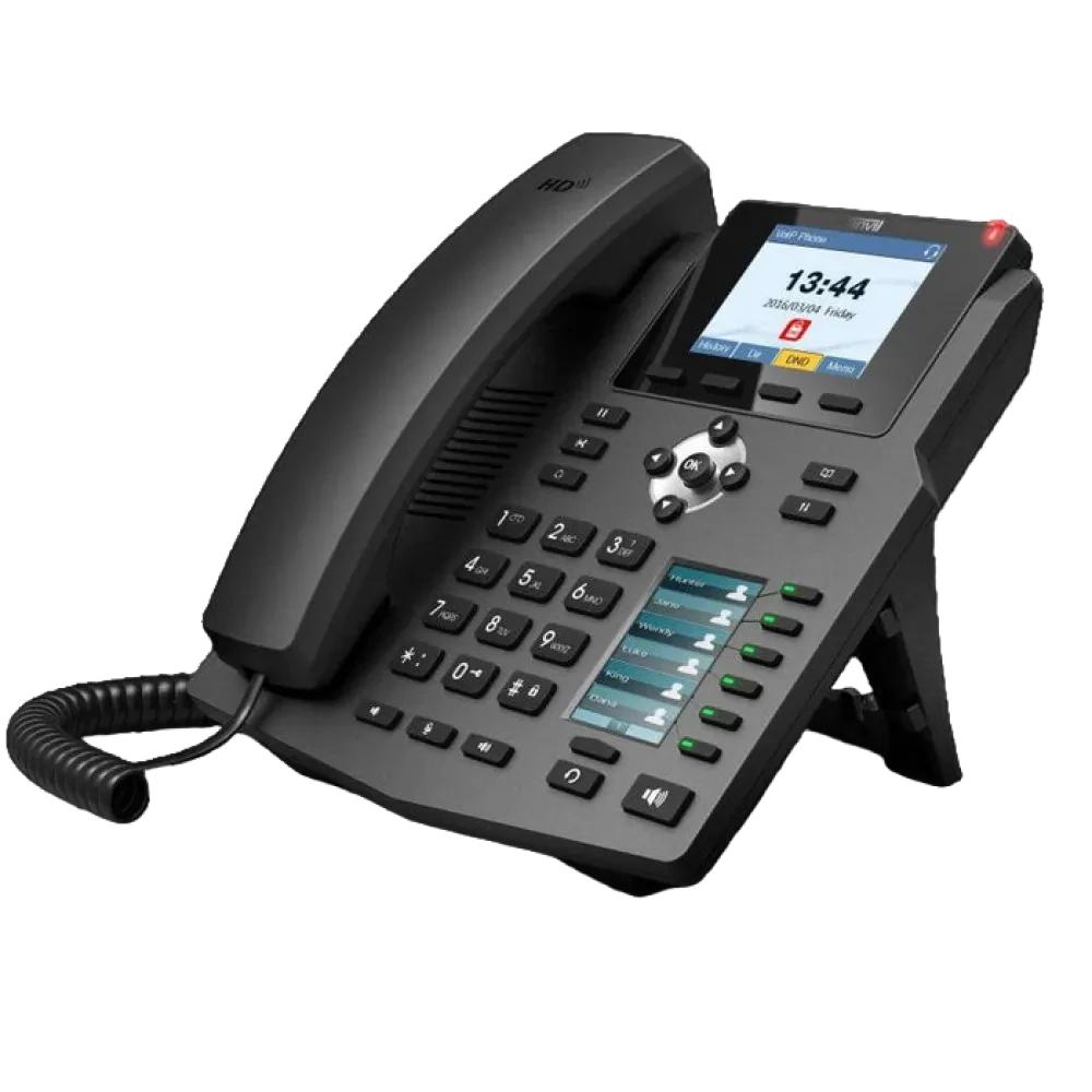 Telefon IP Fanvil X4, Negru