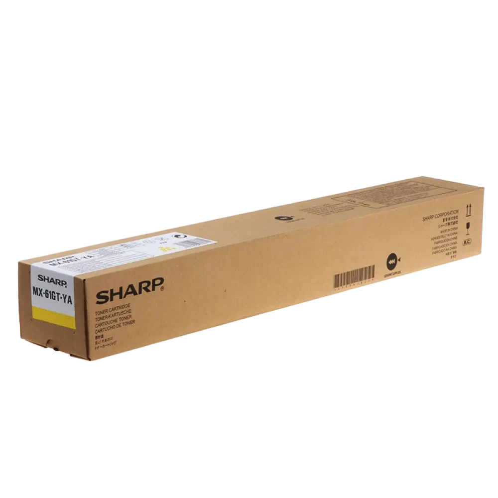 Тонер Sharp MX61GTYA, Желтый