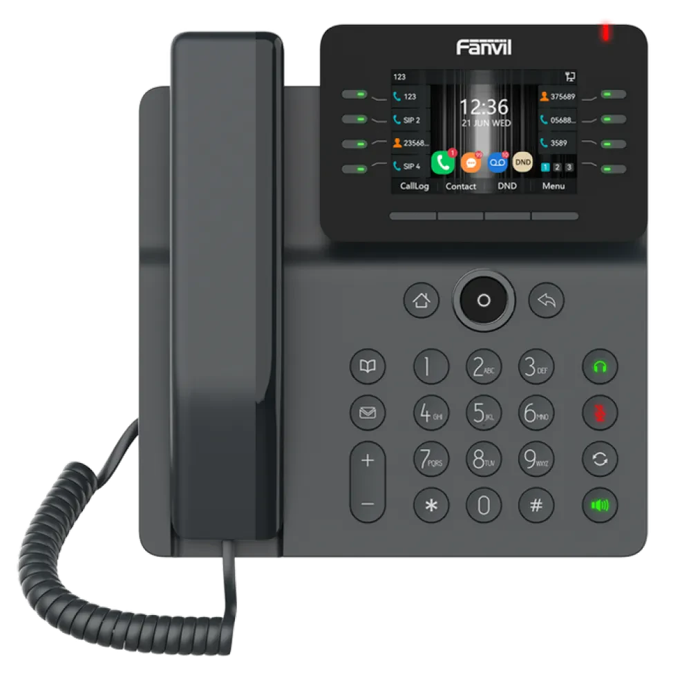 Telefon IP Fanvil V64, Negru