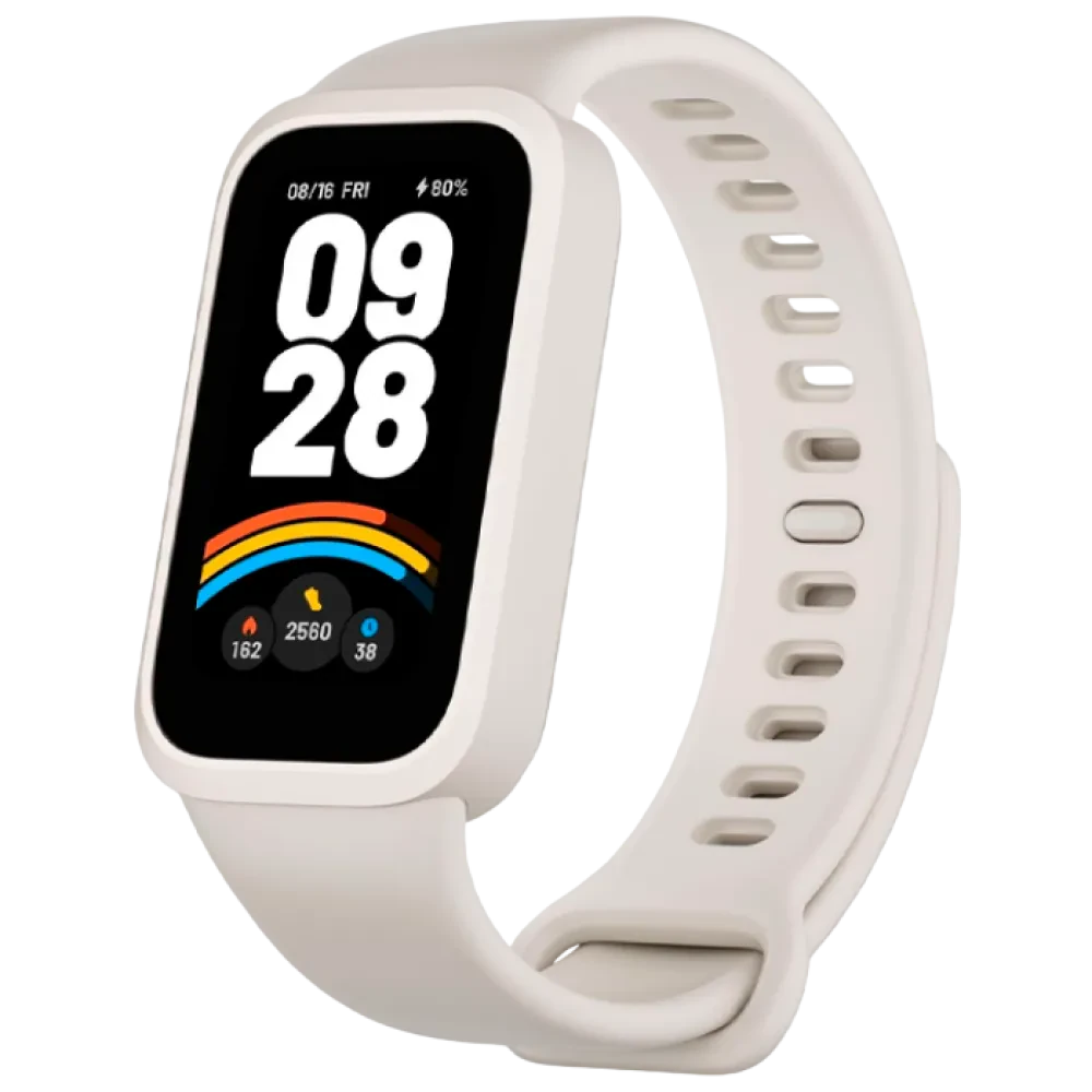 Спортивные/Тренировочные часы Xiaomi Smart Band 9 Active, Бежевый | Белый