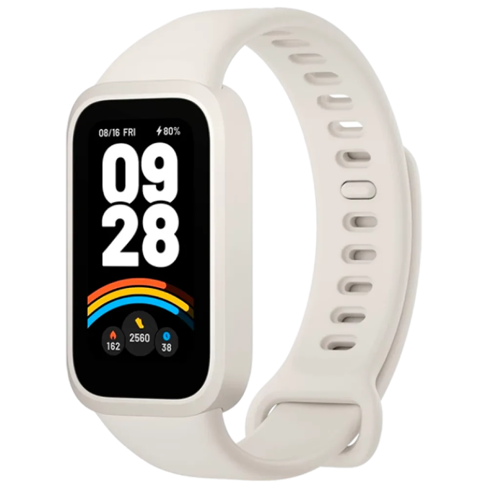 Спортивные/Тренировочные часы Xiaomi Smart Band 9 Active, Бежевый | Белый