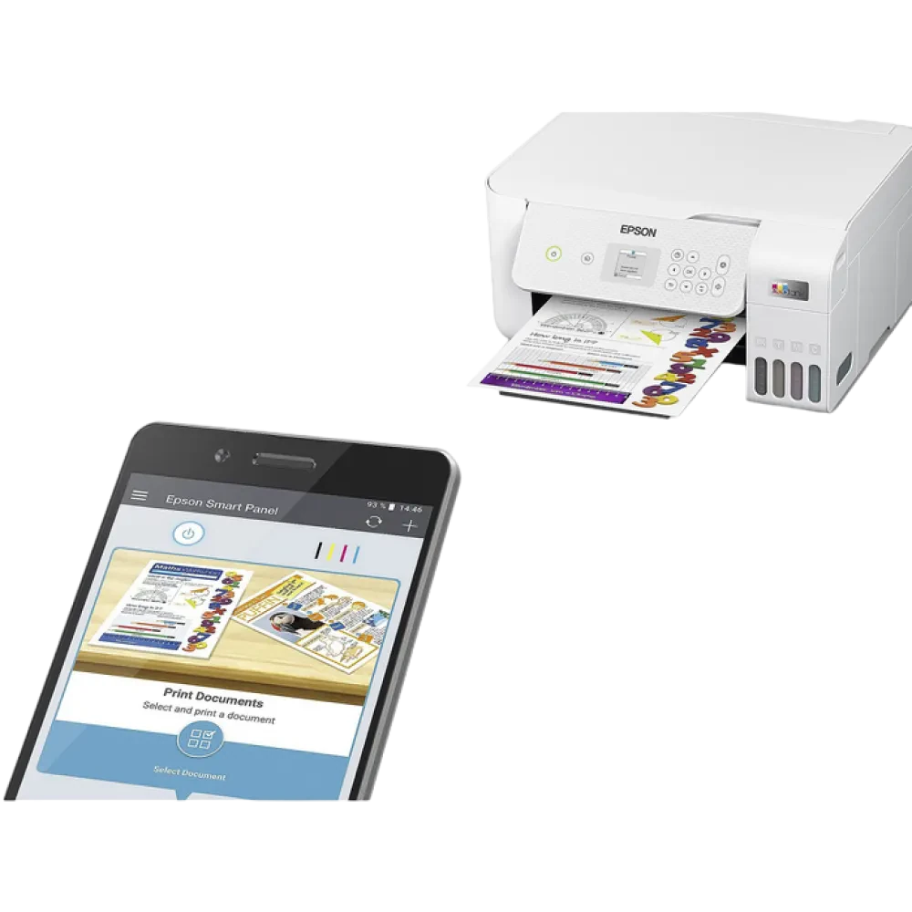 Струйный МФУ Epson MFD L3266, Белый