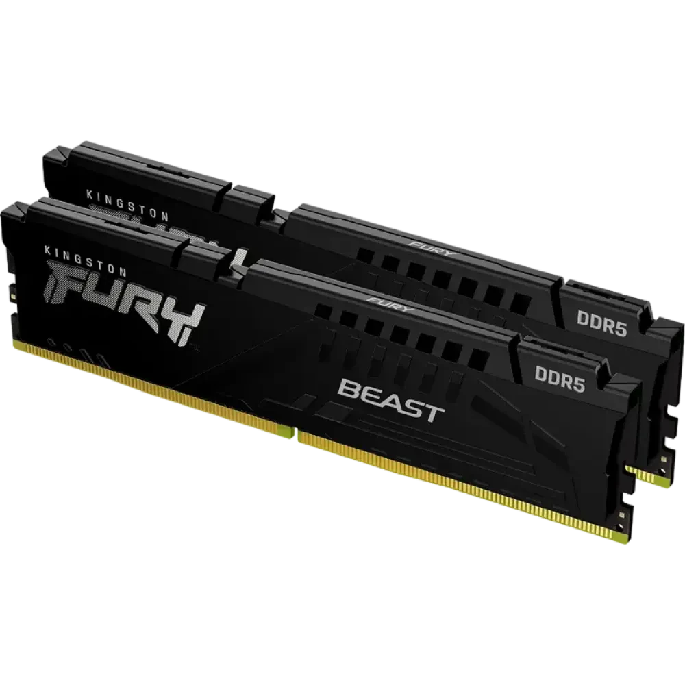 Оперативная память Kingston FURY Beast, DDR5 SDRAM, 6800 МГц, 32 ГБ, KF568C34BBEK2-32