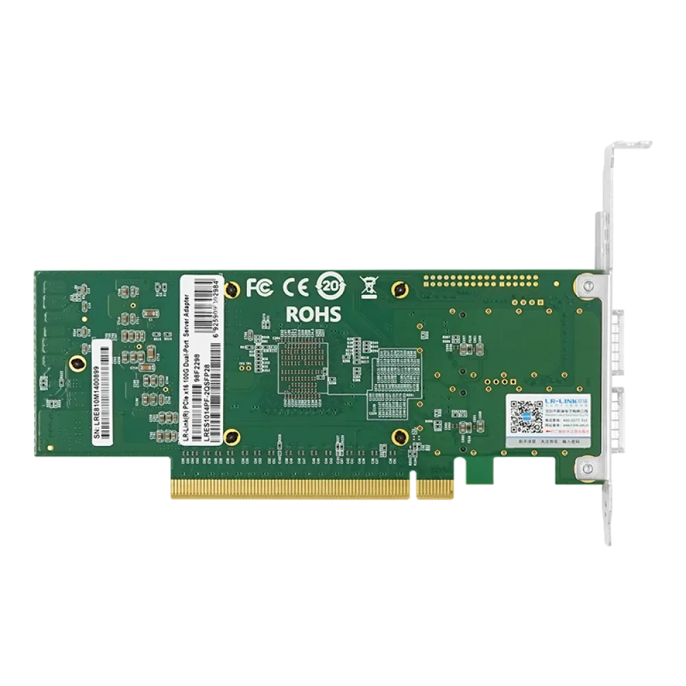 Adaptor de rețea LR-Link LRES1014PF-2QSFP28, Verde