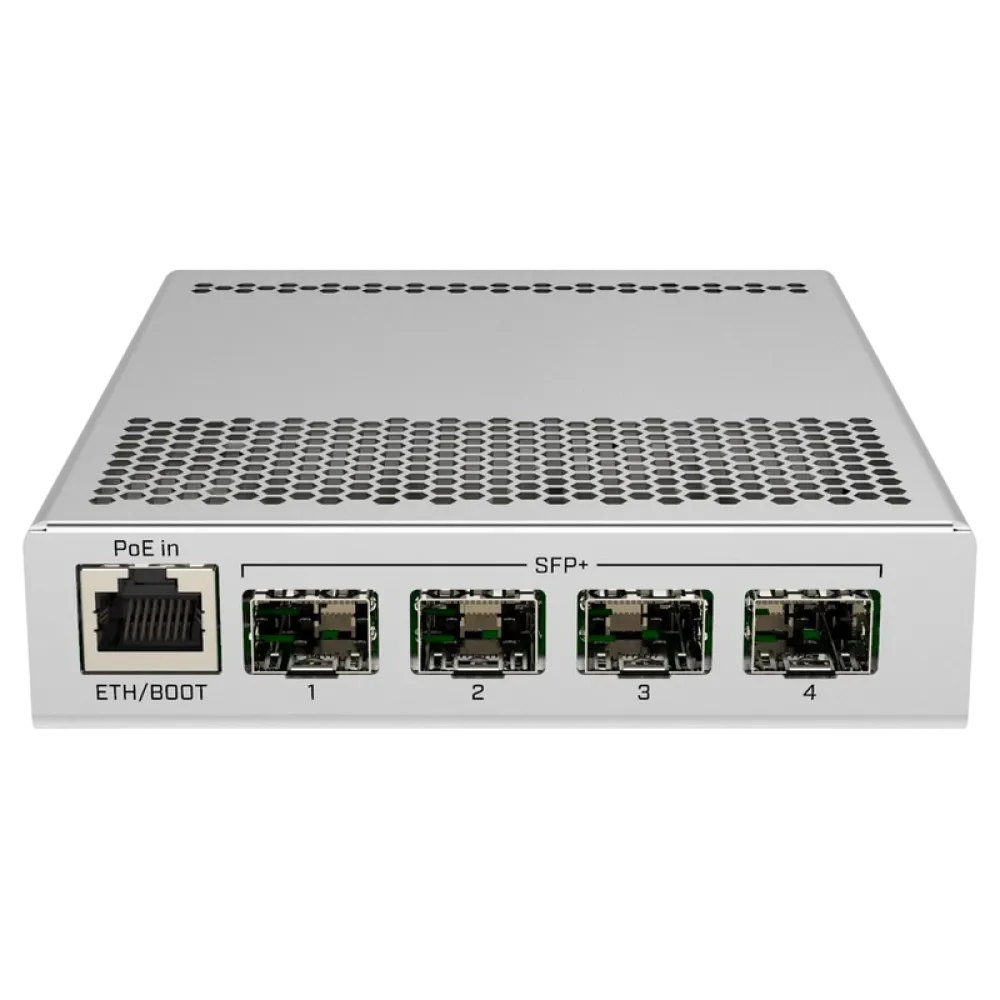 Comutator Router MikroTik CRS305-1G-4S+IN, Argintiu