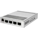 Comutator Router MikroTik CRS305-1G-4S+IN, Argintiu
