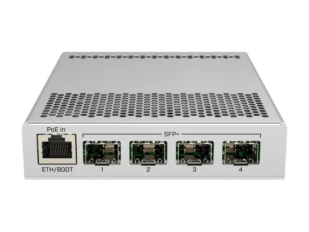 Comutator Router MikroTik CRS305-1G-4S+IN, Argintiu