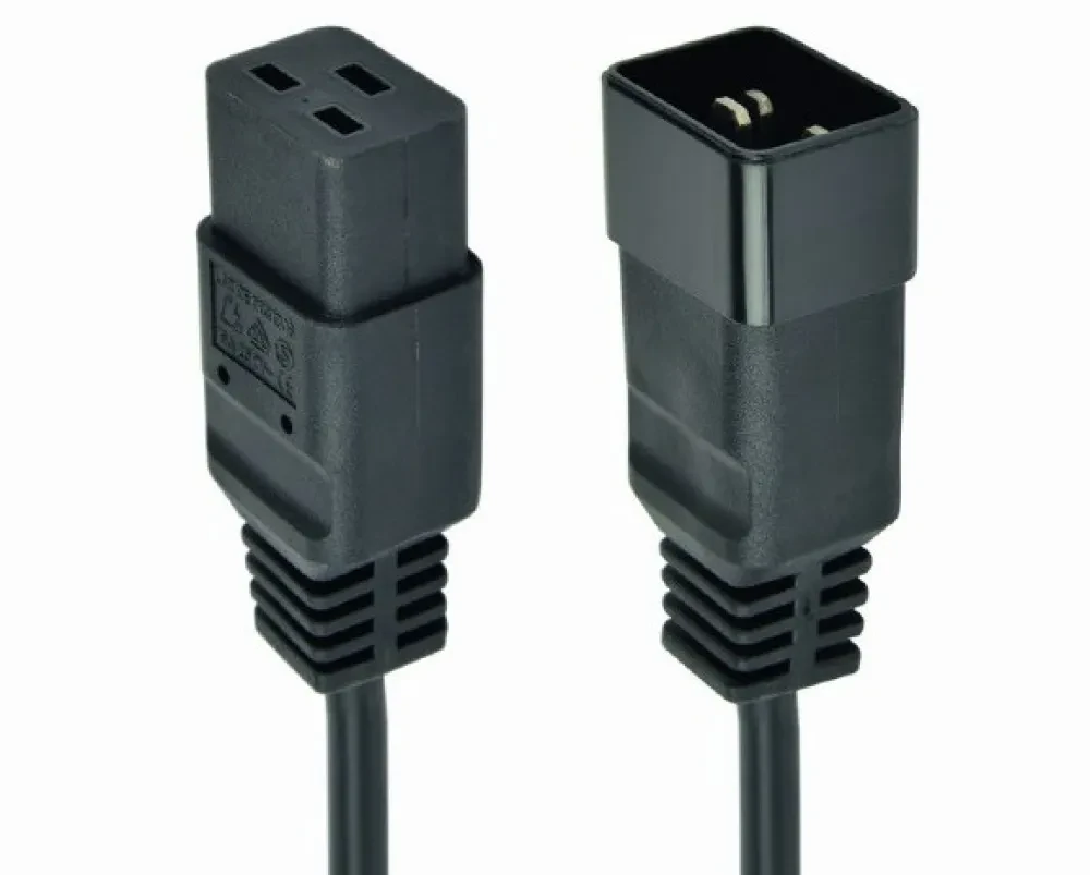 Шнур питания Cablexpert PC-189-C19, 1,5м, Чёрный