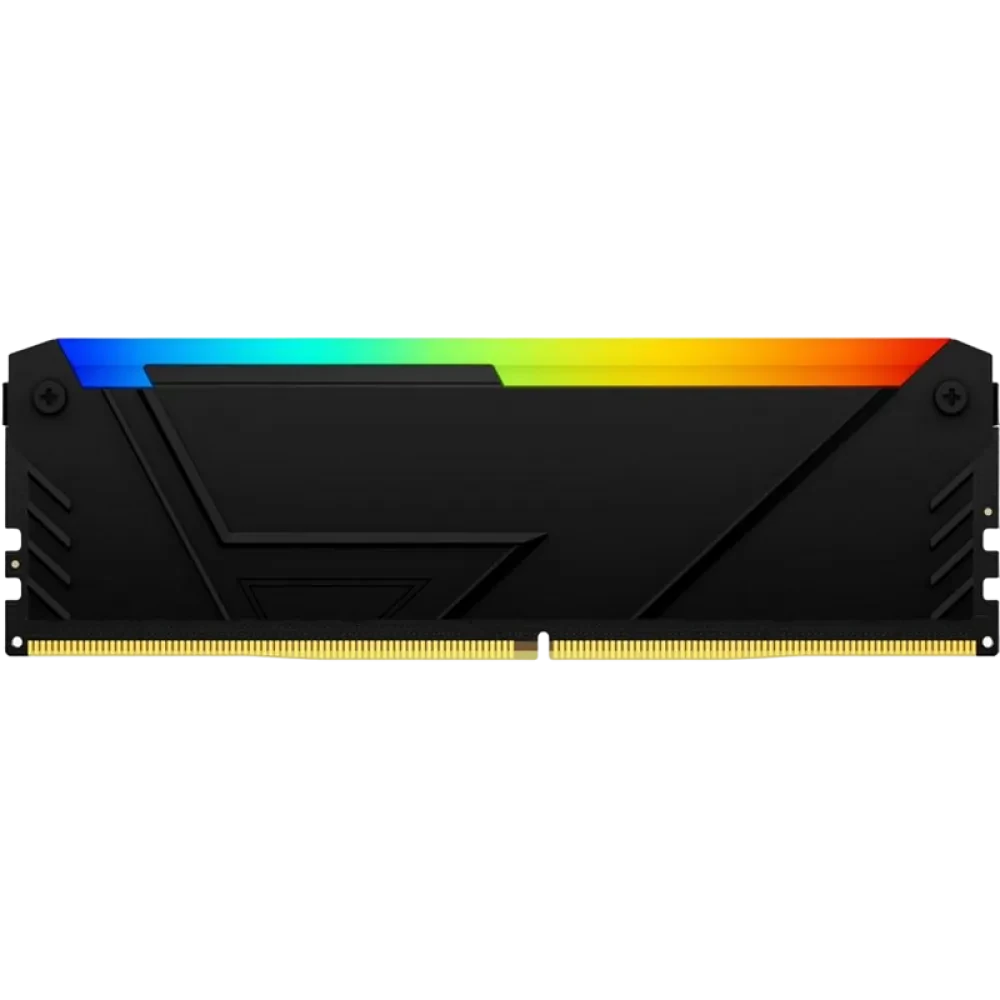 Оперативная память Kingston FURY Beast RGB, DDR4 SDRAM, 3733 МГц, 16Гб, KF437C19BB2AK2/16