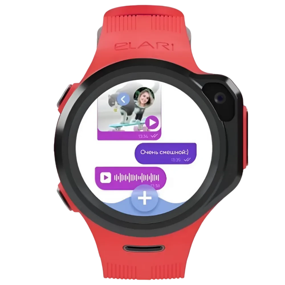 Детские часы Elari KidPhone 4GR, Красный
