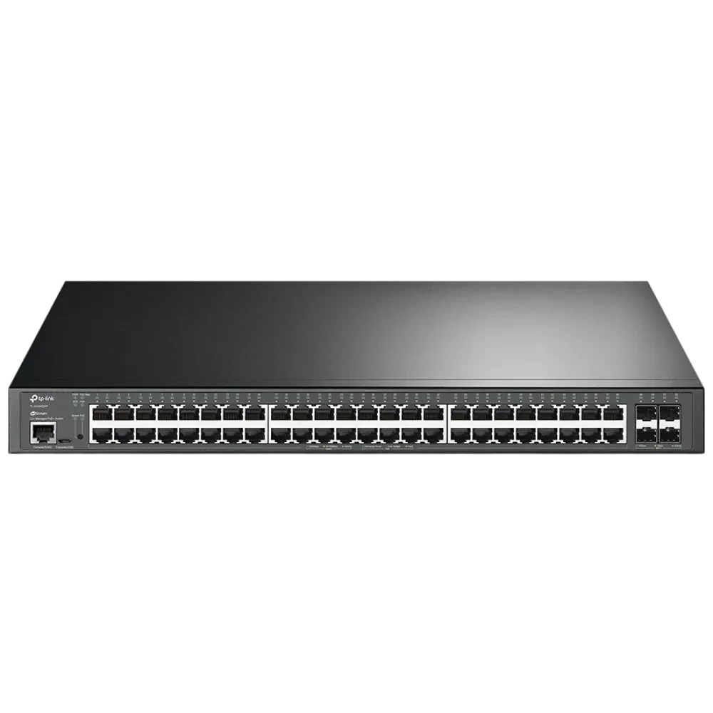 PoE коммутатор TP-LINK TL-SG3452XP, IEEE 802.3af/at