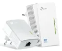 Wi-Fi + Powerline адаптер TP-LINK TL-WPA4220 KIT, AV600, 600 Mбит/c, Белый