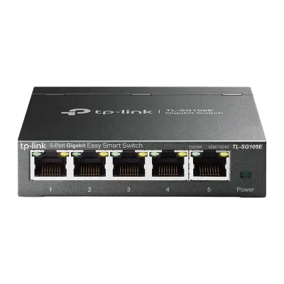 Switch de rețea TP-LINK TL-SG105E, 5x 10/100/1000 Mbps