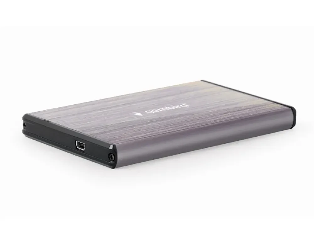 Внешний корпус Gembird EE2-U3S-3-LG, , Серый (EE2-U3S-3-LG)