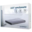 Внешний корпус Gembird EE2-U3S-3-LG, , Серый (EE2-U3S-3-LG)