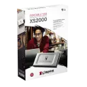 Внешний портативный SSD накопитель Kingston XS2000 BoC, 1 ТБ, Серебристый (SXS2000/1000GA)