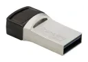 USB Flash накопитель Transcend JetFlash 890, 64Гб, Серебристый