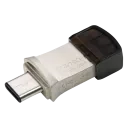 USB Flash накопитель Transcend JetFlash 890, 64Гб, Серебристый
