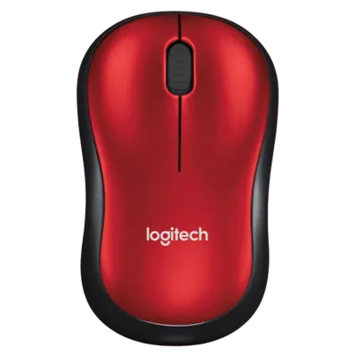 Mouse Wireless Logitech M185, Roșu