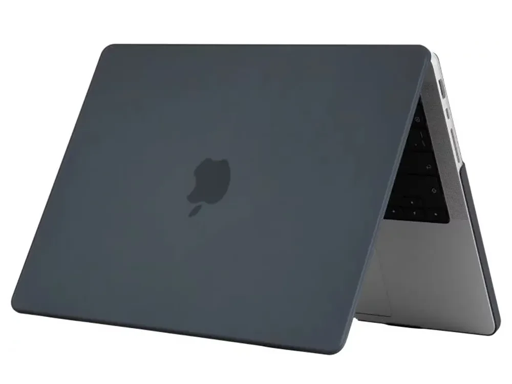 Чехол для ноутбука Tech Protect Smartshell Macbook Pro 14 (2021-2023), 14.2", Поликарбонат, Матовый чёрный