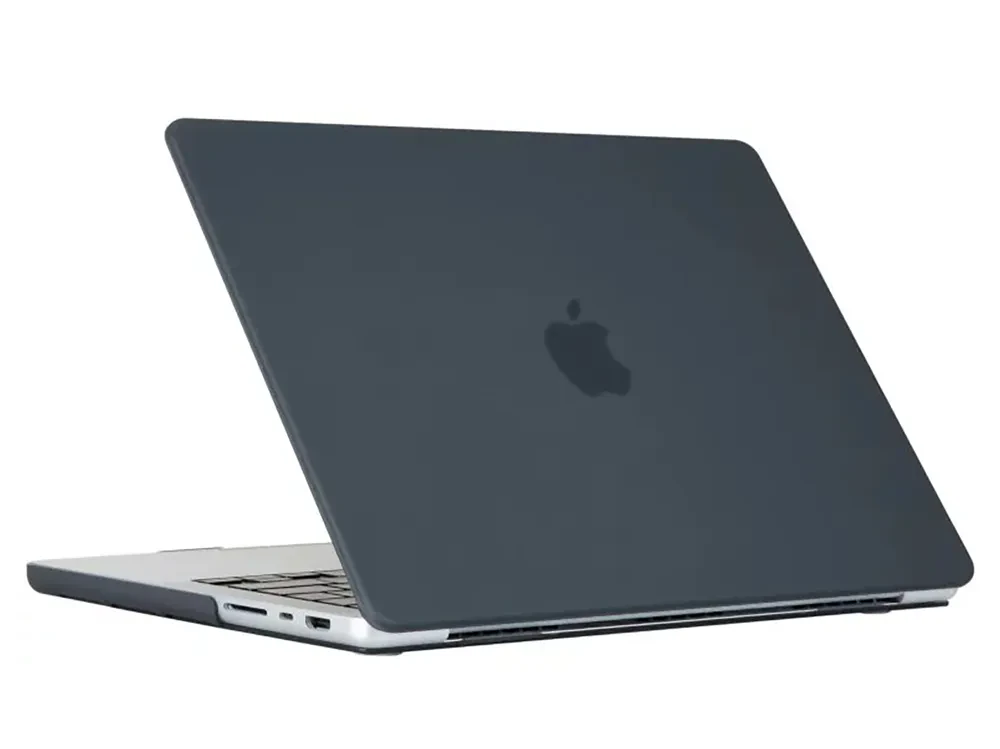 Чехол для ноутбука Tech Protect Smartshell Macbook Pro 14 (2021-2023), 14.2", Поликарбонат, Матовый чёрный